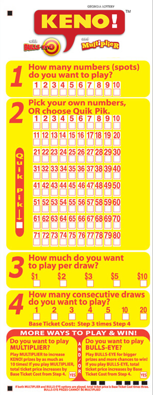 Pick 3 Payout Chart