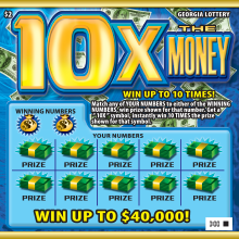 Scratchers Game Title