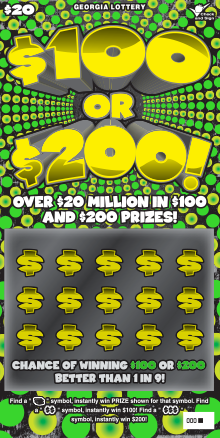 $100 OR $200!