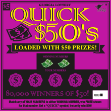 Quick $50s