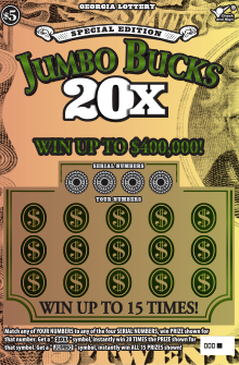 Special Edition Jumbo Bucks 20X