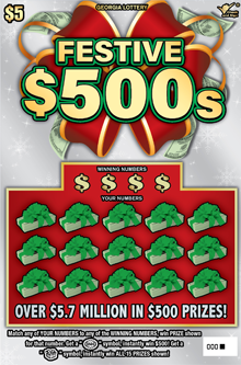 Festive $500s
