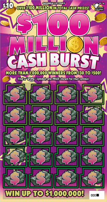 $100 Million Cash Burst