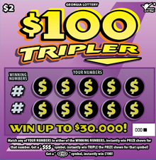$100 Tripler