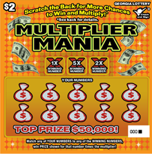 $2 Multiplier Mania