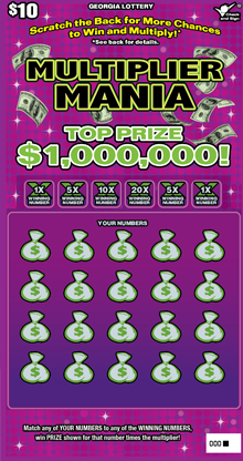 $10 Multiplier Mania