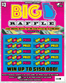 $3 Big Georgia Raffle