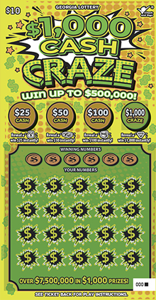 $1,000 Cash Craze