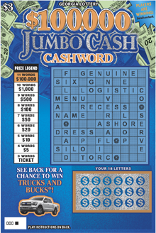 $100,000 Jumbo Cash