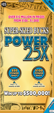 Super-Sized Bucks Power 25x