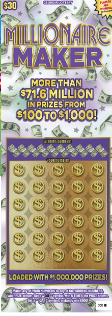 Scratchers Game Title