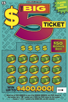 Scratchers Game Title