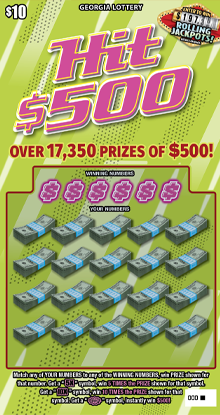 Scratchers Game Title