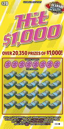 Scratchers Game Title
