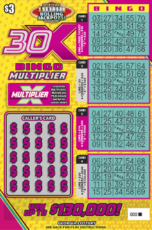 Scratchers Game Title